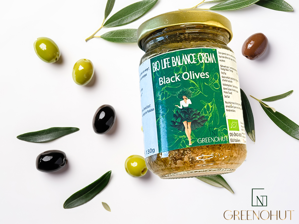 Bio Crema schwarze Oliven