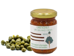 Bio Pesto mit Kapern und Sardellen